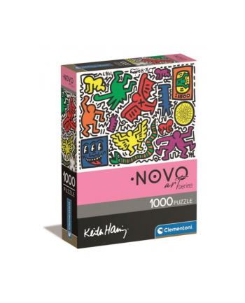 Clementoni Puzzle 1000el Compact Art Collection - Keith Haring 39756