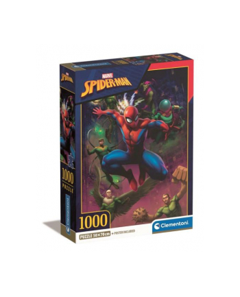 Clementoni Puzzle 1000el Compact Spiderman 39768