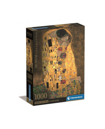 Clementoni Puzzle 1000el Compact Museum Klimt Il Bacio. Pocałunek 39790