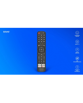 savio Pilot uniwersalny do TV HISENSE, SMART TV, RC-14