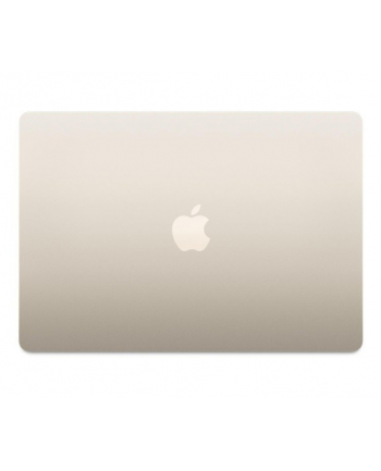 apple MacBook Air 15,3 cali: M2 8/10, 8GB, 256GB - Księżycowa poświata
