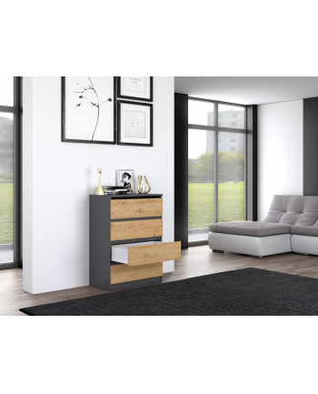 top e shop Komoda M4 70x40xH97 antracyt/artisan nr 1