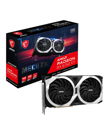 msi Karta graficzna Radeon RX 6750 XT MECH 2X 12G OC 192bit GDDR6 3DP/HMDI