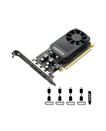 pny Karta graficzna Quadro P1000 V2 4GB DDR5 VCQP1000V2-SB