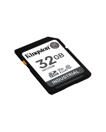 KINGSTON 32GB SDHC Industrial -40C to 85C C10 UHS-I U3 V30 A1 pSLC