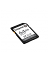 KINGSTON 64GB SDXC Industrial -40C to 85C C10 UHS-I U3 V30 A1 pSLC - nr 20