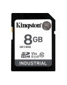 KINGSTON 8GB SDHC Industrial -40C to 85C C10 UHS-I U3 V30 A1 pSLC - nr 9