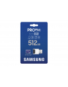 SAMSUNG PRO Plus microSD 512GB Up to 180MB/s Read and 130MB/s Write speed with Class 10 4K UHD incl. Card reader 2023 - nr 24