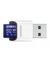 SAMSUNG PRO Plus microSD 512GB Up to 180MB/s Read and 130MB/s Write speed with Class 10 4K UHD incl. Card reader 2023 - nr 28