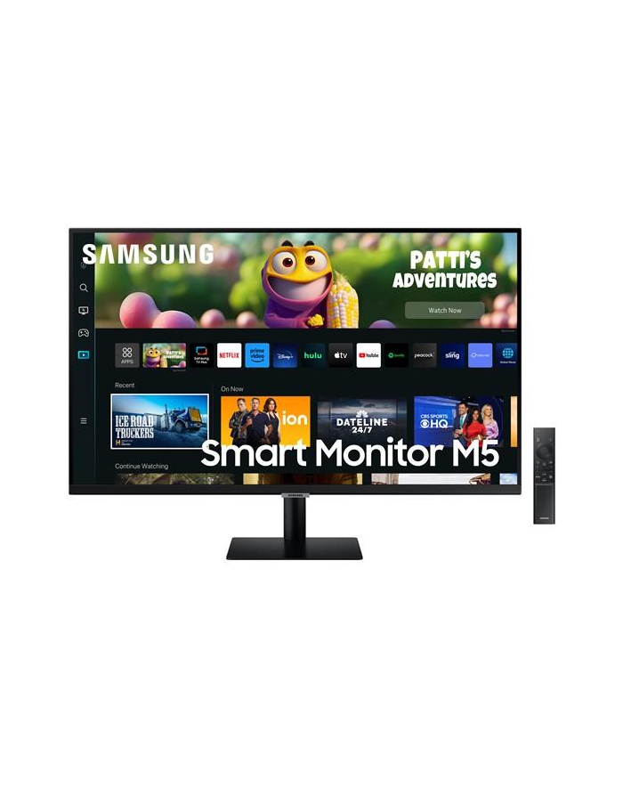 Monitor 27 cali LS27CM500EUXDU VA 1920x1080 FHD 16:9 2xHDMI 4ms(GTG) WiFi/BT głośniki płaski SMART 2 lata d2d główny