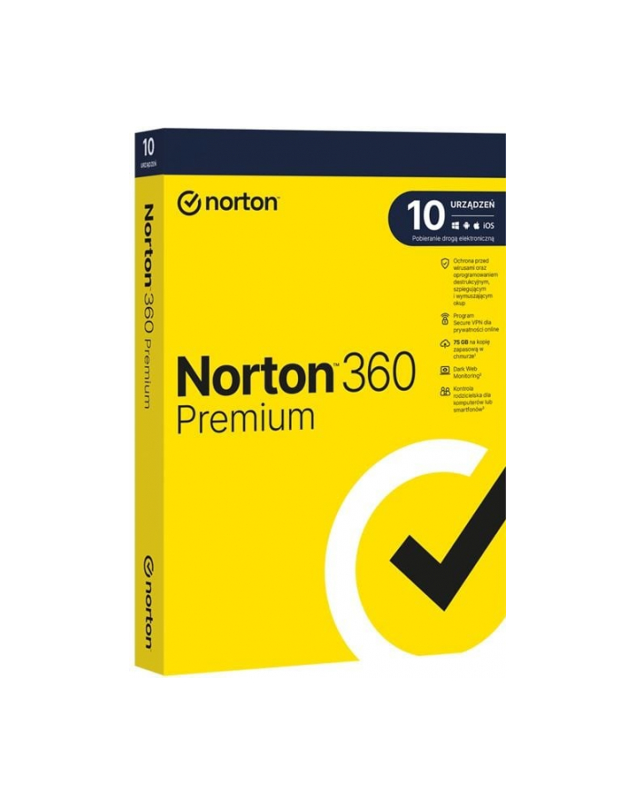 *ESD Norton360 PREM 75GB PL 1U 10Dvc 2Y  21441580 główny