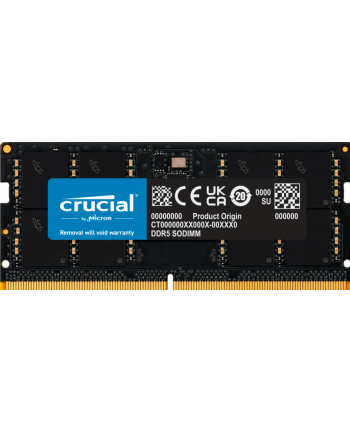 crucial Pamięć do notebooka DDR5 SODIMM 32GB/5600 CL46 (16Gbit)