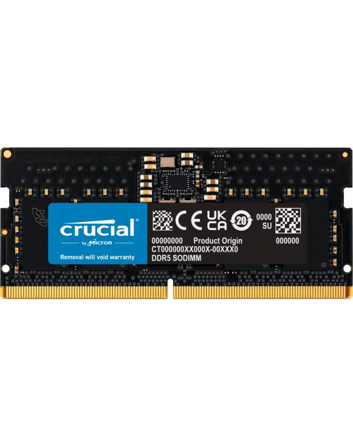 crucial Pamięć do notebooka DDR5 SODIMM 8GB/5600 CL46 (16Gbit) główny