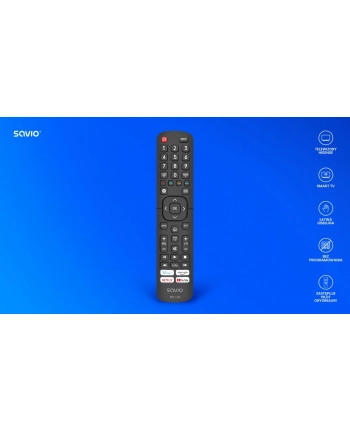 savio Pilot uniwersalny do TV HISENSE, SMART TV, RC-14