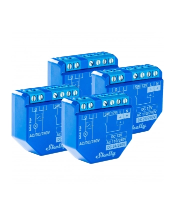 Shelly 1 Plus, Relay (4 pack) nr 1