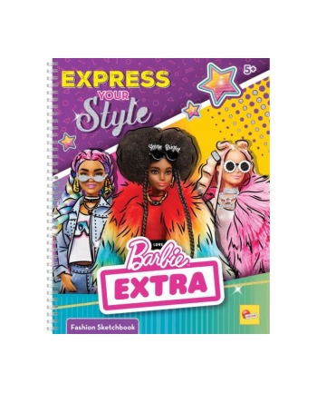lisciani giochi Szkicownik Barbie Express Your Style 12679 nr 1