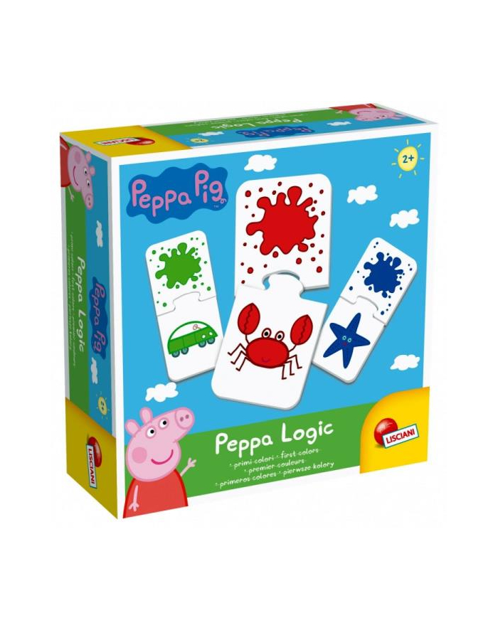 lisciani giochi Gra edukacyjna Logic Peppa Pig. Świnka Peppa LISCIANI 95292 główny