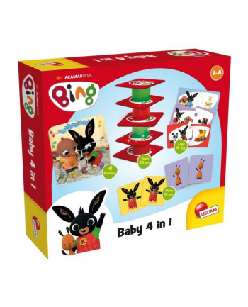 lisciani giochi Gra edukacyjna Baby 4w1 Bing LISCIANI 99115