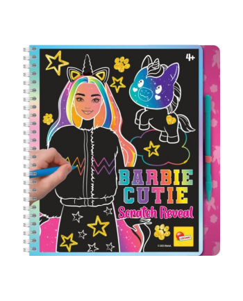 lisciani giochi Szkicownik zdrapywanka Barbie Cutie Scratch Reveal 12433