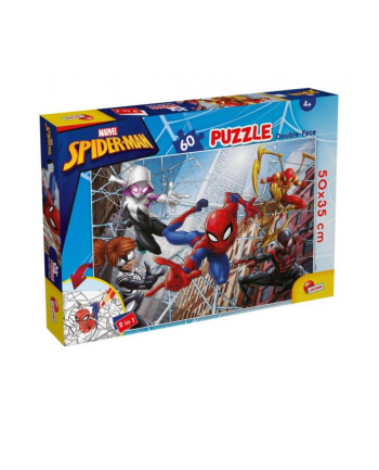 lisciani giochi Puzzle podłogowe dwustronne 60el Marvel Spiderman LISCIANI 99689