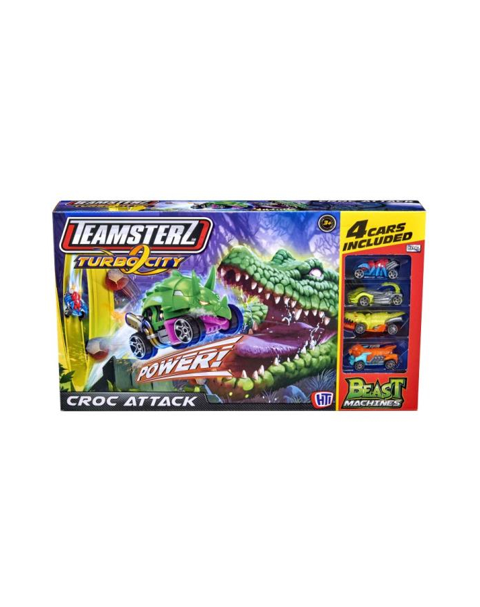inni Tor samochodowy Croc Attack + 4 autka Beast Machines TEAMSTERZ 1417333 główny
