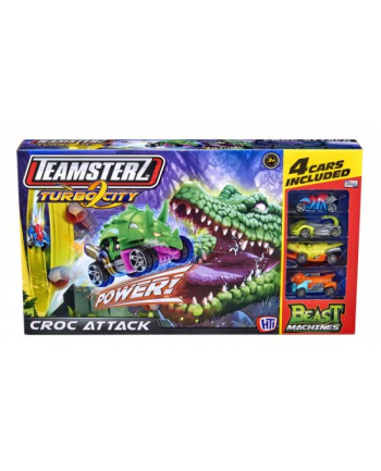 inni Tor samochodowy Croc Attack + 4 autka Beast Machines TEAMSTERZ 1417333