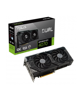 asus Karta graficzna GeForce RTX 4070 DUAL OC 12GB GDDRX6 192bit 3DP/HDMI