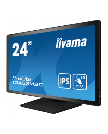 iiyama Monitor 23.8 cala T2452MSC-B1 10 PKT. POJ,IPS,HDMI,DP