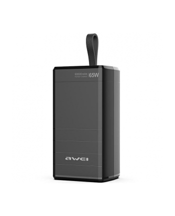 awei Powerbank 60000mAh 65W P171K 2xPD + USB-A LCD