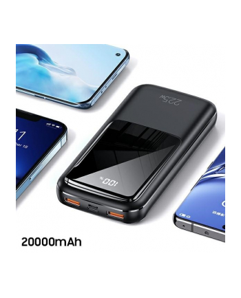 usams Powerbank 20000mAh PB58 22,5W PD + 2xUSB QC 3.0