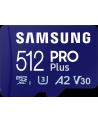 samsung Karta pamięci microSD PRO+ MD-MD512SA/(wersja europejska) + adapter - nr 46