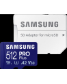 samsung Karta pamięci microSD PRO+ MD-MD512SA/(wersja europejska) + adapter - nr 48