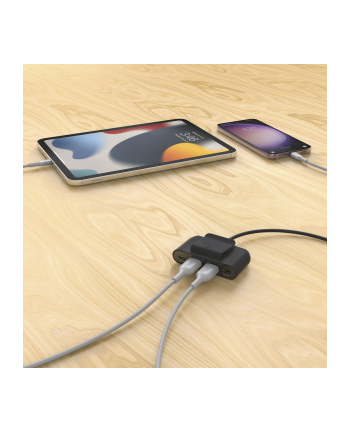 belkin Ładowarka 4-portowa 2x USB-C 2xA do 30W Biała