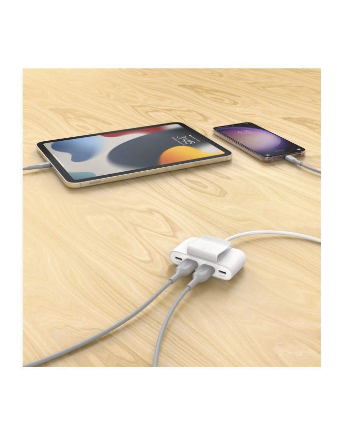 belkin Ładowarka 4-portowa 2x USB-C 2xA do 30W Czarna główny