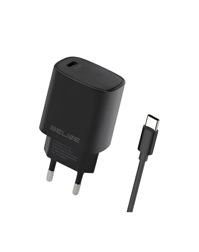 beline Ładowarka sieciowa 20W USB-C + kabel USB-C główny