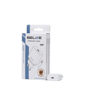 beline Ładowarka sieciowa 30W USB-C + kabel lightning, biała