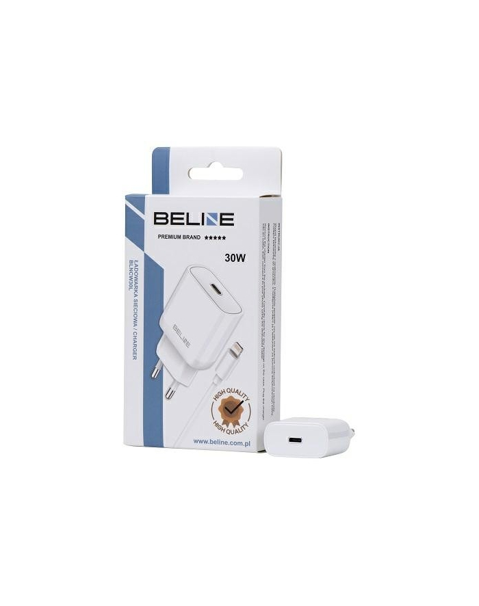 beline Ładowarka sieciowa 30W USB-C + kabel lightning, biała główny