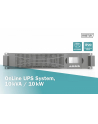 digitus Zasilacz awaryjny UPS Online Rack 19'/Tower, 10kVA/10kW, 2U, bez baterii (moduł baterii DN-170108) - nr 7