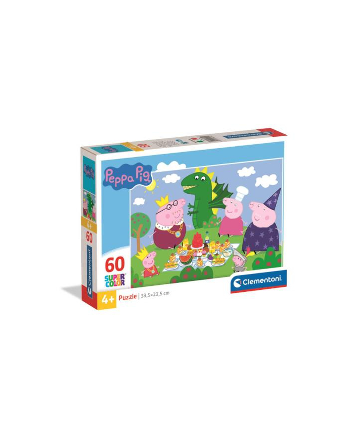 Clementoni Puzzle 60el Świnka Peppa 26204 główny