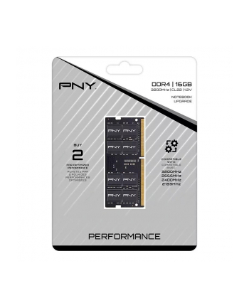 pny Pamięć do notebooka DDR4 16GB 3200MHz 25600