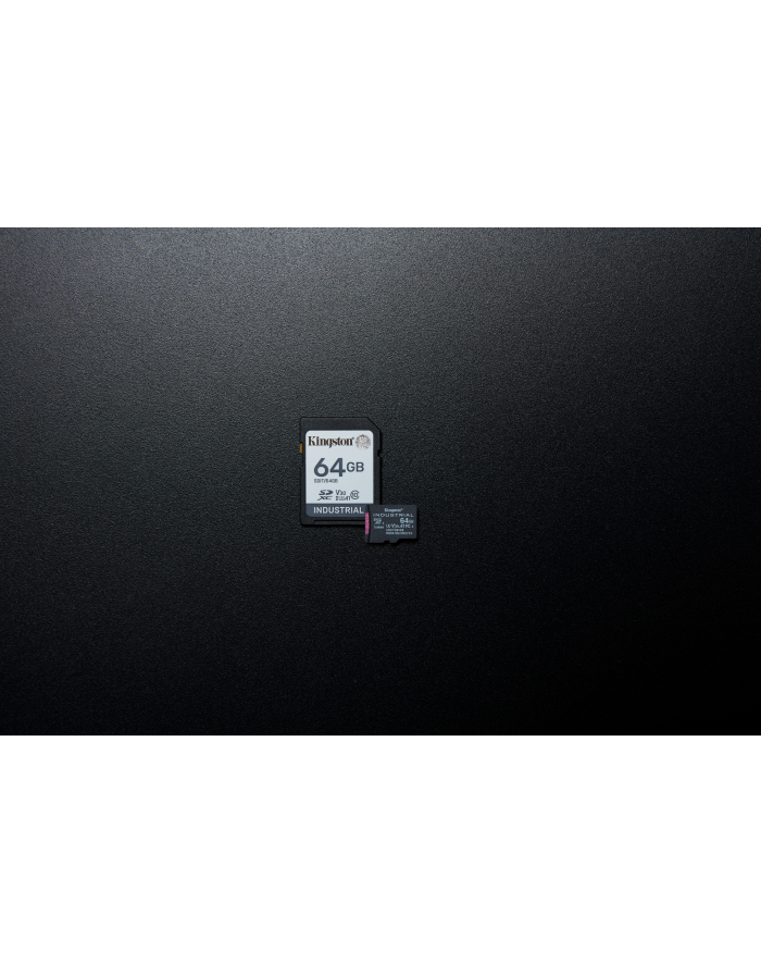 kingston Karta pamięci SD 64GB Industrial C10 UHS-I U3 V30 A1 pSLC główny