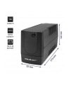 qoltec Zasilacz awaryjny UPS | Monolith | 650VA | 360W - nr 22