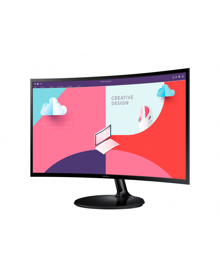 Samsung 24'' C364 (LS24C364EAUXEN) black główny