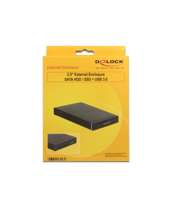 Delock Gniazdo 2,5” Dysk twardy SATA USB3.0