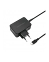qoltec Ładowarka sieciowa 65W | 5-20V | 3-3.25A | USB typ C | PD |      Czarna - nr 13