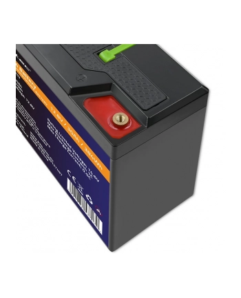 qoltec Akumulator LiFePO4 Litowo-Żelazowo-Fosforanowy | 12.8V | 30Ah |  384Wh | BMS nr 1