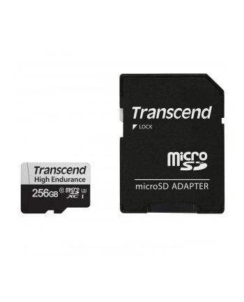TRANSCEND USD350V 256GB microSD w/adapter U3 High Endurance nr 2