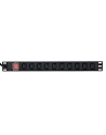 GEMBIRD Listwa RACK 10 gniazd C13 1U 2m - nr 2
