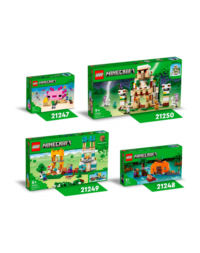 LEGO 21247 MINECRAFT Dom aksolotla p3 główny