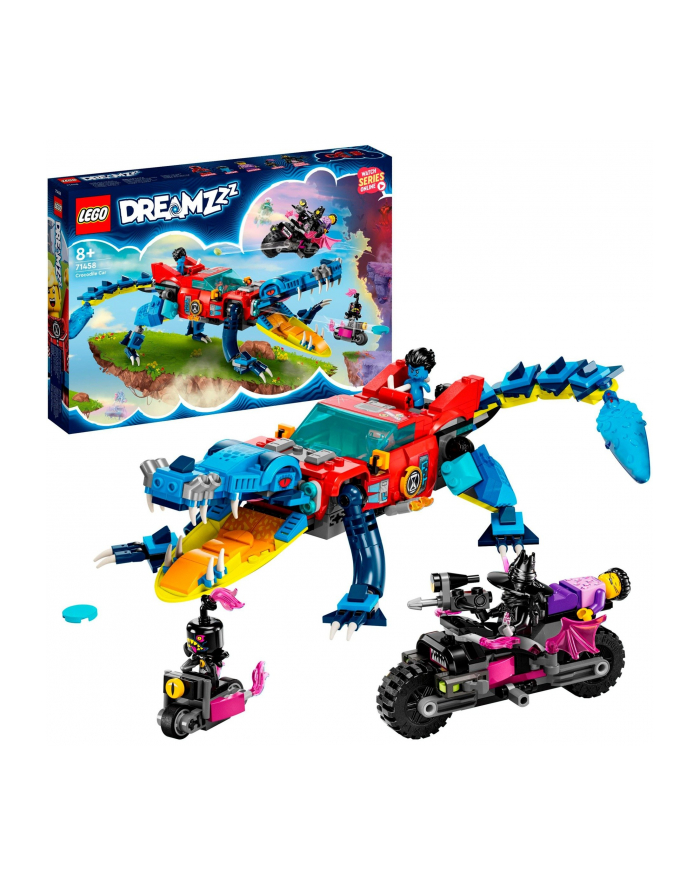 LEGO 71458 DREAMZZZ Krokodylowy samochód p4 główny